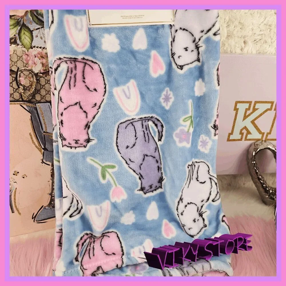 💕 NWT Emma & Taylor Ultra Soft Plush Throw Blanket 50x60 #7150 💕